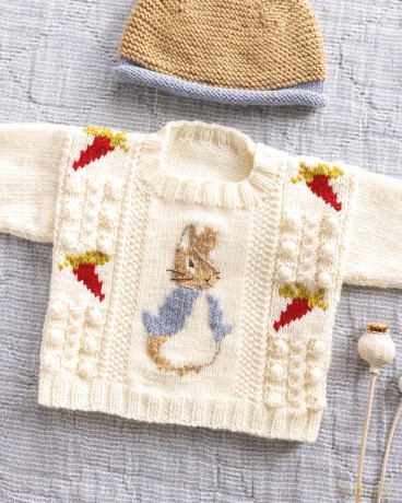 Peter Rabbit Baby Knits: 20 knitting patterns for clothes and accessories inspired by the Tales of Beatrix Potter - Debbie Bliss [KSIĄŻKA]