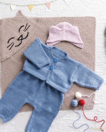 Peter Rabbit Baby Knits: 20 knitting patterns for clothes and accessories inspired by the Tales of Beatrix Potter - Debbie Bliss [KSIĄŻKA]