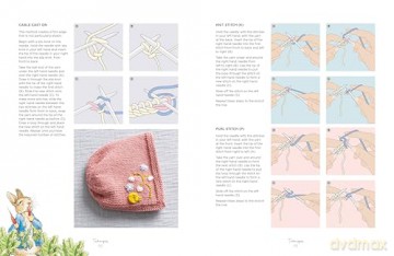 Peter Rabbit Baby Knits: 20 knitting patterns for clothes and accessories inspired by the Tales of Beatrix Potter - Debbie Bliss [KSIĄŻKA]