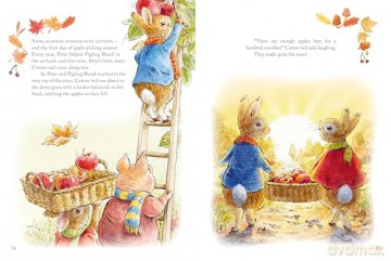 Peter Rabbit: A Tale of Four Seasons: An Enchanting Story with a Pop-up Ending - Beatrix Potter [KSIĄŻKA]