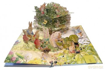 Peter Rabbit: A Tale of Four Seasons: An Enchanting Story with a Pop-up Ending - Beatrix Potter [KSIĄŻKA]