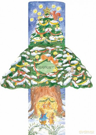 Peter Rabbit: The World of Peter Rabbit: Cotton-tail's Christmas Tree: A new lift-the-flap board book - Beatrix Potter [KSIĄŻKA]