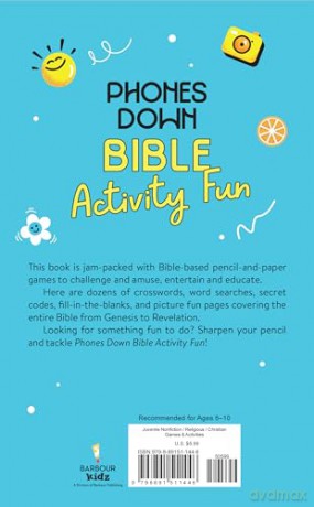 Phones Down Bible Activity Fun - Jennifer Hahn [KSIĄŻKA]