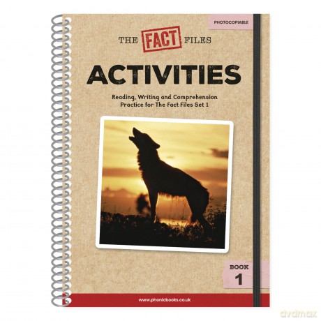 Phonic Books The Fact Files 1 Activities: Adjacent consonants and consonant digraphs, suffixes -ed and -ing - Phonic Books [KSIĄŻKA]
