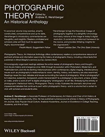 Photographic Theory: An Historical Anthology - Andrew E. Hershberger [KSIĄŻKA]
