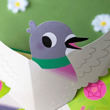 Pigeon in the Park - Children's Pop-Up Book [KSIĄŻKA]