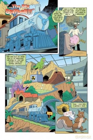 Plants vs. Zombies Volume 24: The Big Spitball - Paul Tobin [KSIĄŻKA]