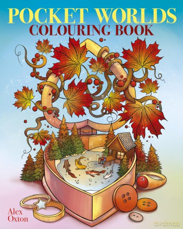 Pocket Worlds Colouring Book: Over 45 Miniature Scenes to Colour - Alex Oxton [KSIĄŻKA]