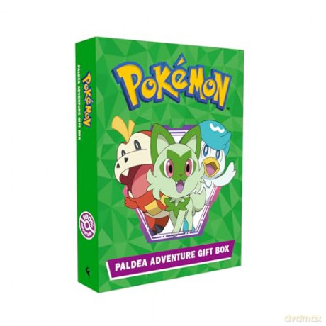 Pokémon: Paldea Adventure Gift Box: The perfect gift for all fans of Pokémon, new and official for 2025. - Pokémon [KSIĄŻKA]
