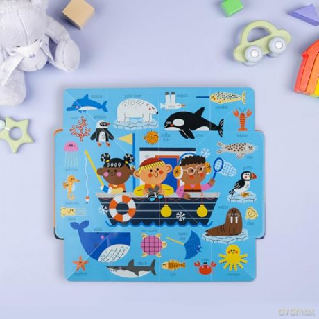 Pop Out Mega Pictures Animals - Zaina Abbas [KSIĄŻKA]