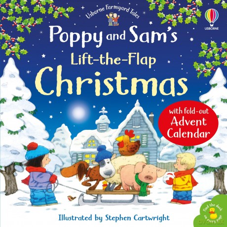 Poppy and Sam's Lift-the-Flap Christmas with Kalendarz Adwentowy - Heather Amery [KALENDARZ]