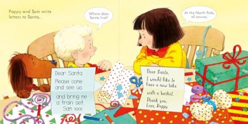 Poppy and Sam's Lift-the-Flap Christmas with Kalendarz Adwentowy - Heather Amery [KALENDARZ]