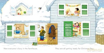 Poppy and Sam's Lift-the-Flap Christmas with Kalendarz Adwentowy - Heather Amery [KALENDARZ]