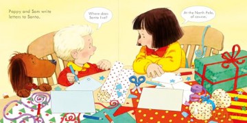 Poppy and Sam's Lift-the-Flap Christmas with Kalendarz Adwentowy - Heather Amery [KALENDARZ]