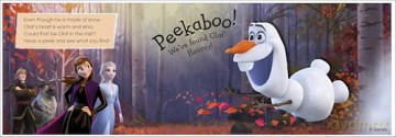 Pop-Up Peekaboo! Frozen - DK [KSIĄŻKA]