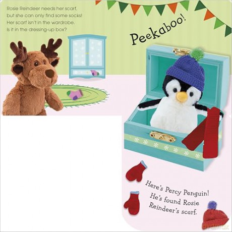 Pop-Up Peekaboo! Reindeer - DK [KSIĄŻKA]