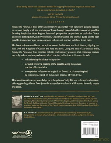 Praying the Parables of Jesus: A 40-Day Devotional Journey in Word and Image - Steve A. Macchia [KSIĄŻKA]