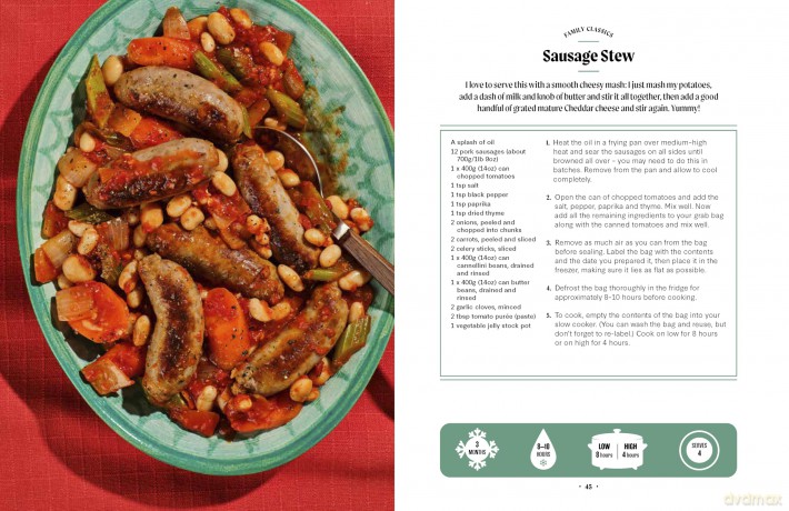 Prep it, Freeze it, Cook it! The Grab Bag Slow Cooker Book - Abeygale Burne [KSIĄŻKA]
