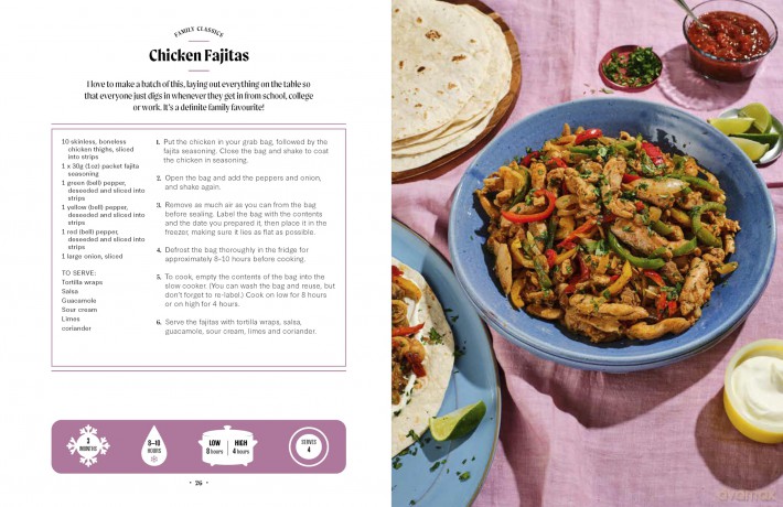 Prep it, Freeze it, Cook it! The Grab Bag Slow Cooker Book - Abeygale Burne [KSIĄŻKA]