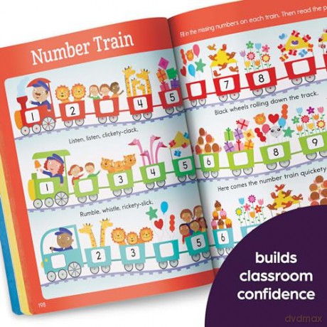 Preschool Big Fun Workbook: 256-Page Preschool Learning and Activity Workbook Full of Preschool Math, Writing Practice, Shapes Practice, Puzzles and More - Highlights Learning [KSIĄŻKA]