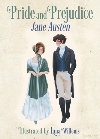 Pride and Prejudice: Illustrated by Luna Willems - Jane Austen [KALENDARZ]