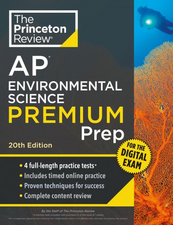Princeton Review AP Environmental Science Premium Prep, 20th Edition: 4 Practice Tests + Digital Practice Online + Content Review - Princeton Review [KSIĄŻKA]