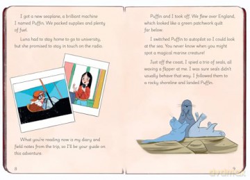 Professor Snagglewit's Diary of Magical Creatures: Fluency 3 - Lindsay Galvin [KSIĄŻKA]