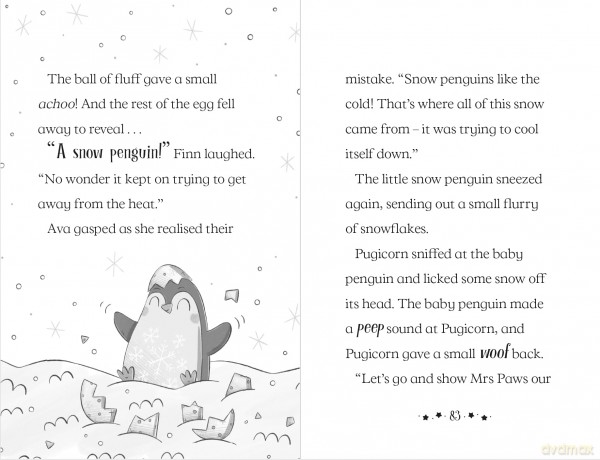 Pugicorn's Snowy Friend: Book three in a new chapter book series - Matilda Rose [KSIĄŻKA]