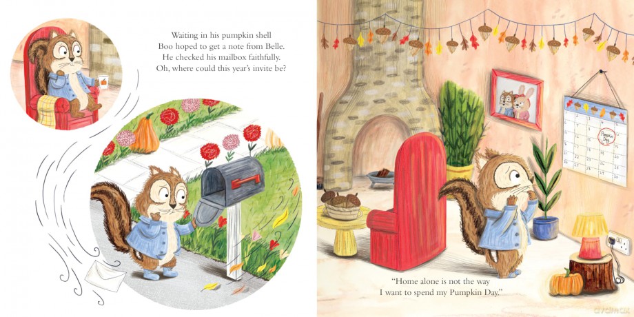 Pumpkin Day for Boo and Belle: A Celebration of Friendship and Thanksgiving - Laura Sassi [KSIĄŻKA]