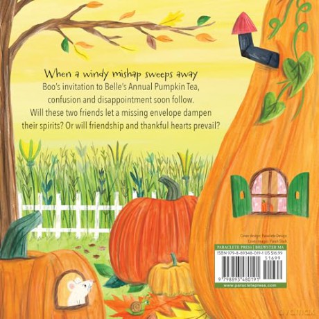 Pumpkin Day for Boo and Belle: A Celebration of Friendship and Thanksgiving - Laura Sassi [KSIĄŻKA]