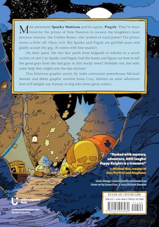 Puppy Knights: Quest for the Golden Bones - Michael Sweater [KSIĄŻKA]