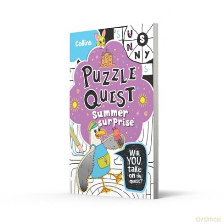 Puzzle Quest Summer Surprise: Mystery Puzzles for Kids - Kia Marie Hunt [KSIĄŻKA]