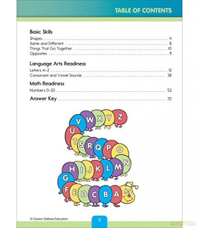 Quick Skills Kindergarten Workbook - Carson Dellosa Education [KSIĄŻKA]