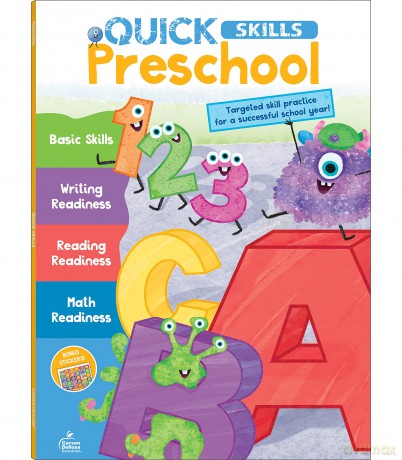 Quick Skills Preschool Workbook - Carson Dellosa Education [KSIĄŻKA]