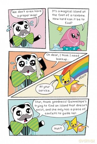 Quinnelope and the Unicorn Utopia: Dyslexia-friendly - HF Brownfield [KSIĄŻKA]