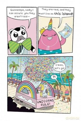 Quinnelope and the Unicorn Utopia: Dyslexia-friendly - HF Brownfield [KSIĄŻKA]