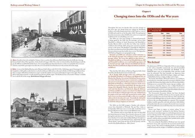 Railways around Worksop Volume 2: The Midland Railway: Worksop to Mansfield and Connecting Branches - Chris Booth [KSIĄŻKA]