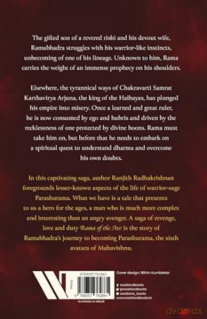 Rama of the Axe: The Epic Saga of Parashurama - Ranjith Radhakrishnan [KSIĄŻKA]
