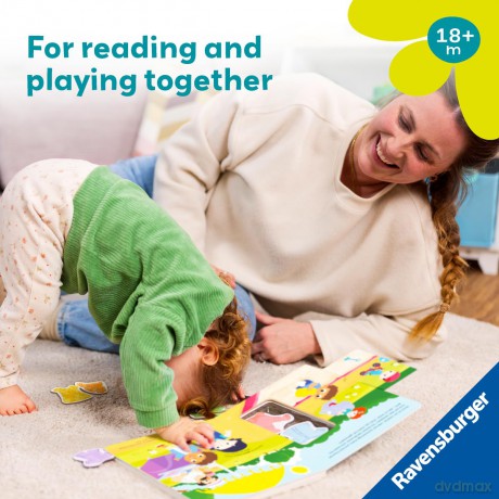Ravensburger Play+ Infant & Toddler - My First Magnetic Book: Match and Learn Colours - Kathrin Lena Orso [KSIĄŻKA]
