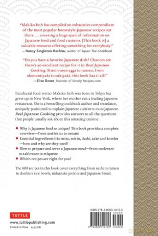 Real Japanese Cooking: Traditions, Tips, Techniques and Over 600 Authentic Recipes - Makiko Itoh [KSIĄŻKA]