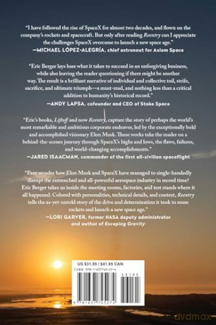 Reentry: SpaceX, Elon Musk, and the Reusable Rockets that Launched a Second Space Age - Eric Berger [KSIĄŻKA]