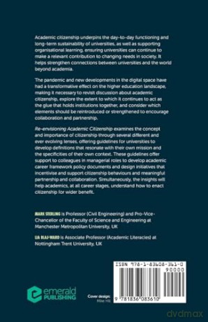 Re-envisioning Academic Citizenship - Mark Sterling [KSIĄŻKA]