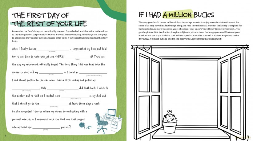Relax, You're Retired!: A Funny Activity Book for Retirement - Jeny Quine [KSIĄŻKA]