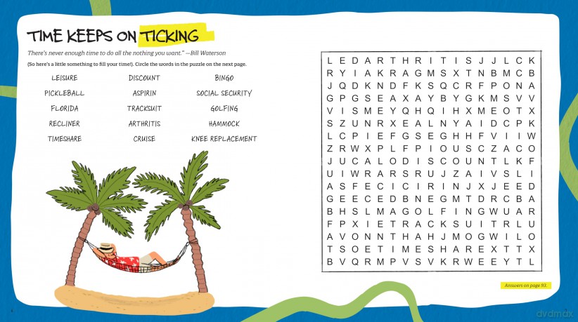 Relax, You're Retired!: A Funny Activity Book for Retirement - Jeny Quine [KSIĄŻKA]