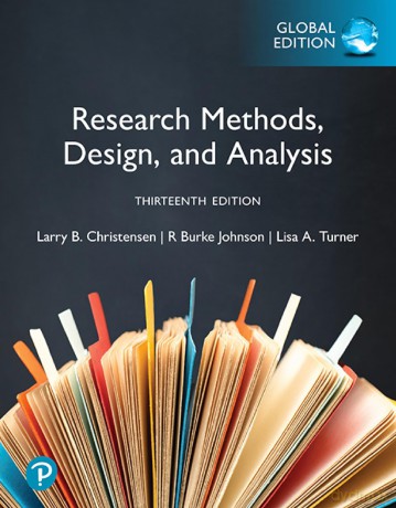 Research Methods, Design, and Analysis, Global Edition - Larry Christensen [KSIĄŻKA]