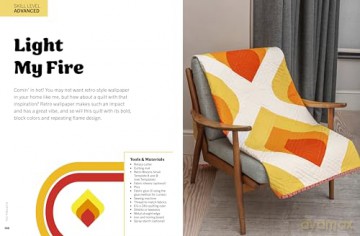 Retro Quilts: 15 modern designs with a vintage vibe - Maude MacDonald [KSIĄŻKA]