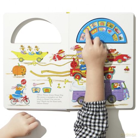 Richard Scarry's Cars and Trucks Sound Book: Has 12 Busy Sounds - Richard Scarry [KSIĄŻKA]