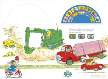 Richard Scarry's Cars and Trucks Sound Book: Has 12 Busy Sounds - Richard Scarry [KSIĄŻKA]