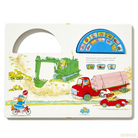 Richard Scarry's Cars and Trucks Sound Book: Has 12 Busy Sounds - Richard Scarry [KSIĄŻKA]