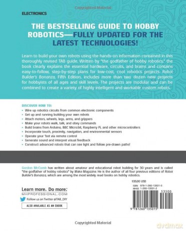 Robot Builder's Bonanza, 5th Edition - McComb [KSIĄŻKA]